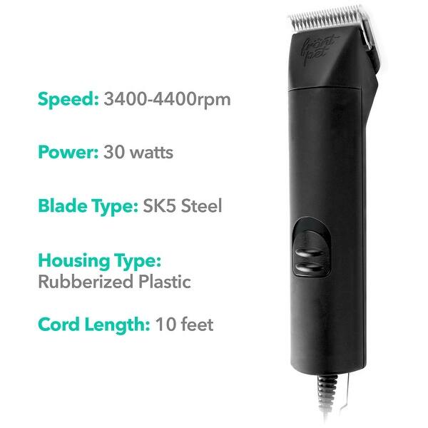 Shop Frontpet 2 Speed Pet Clippers Professional Dog Pet Cat