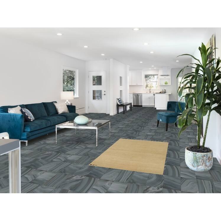 Modern Gabbeh Oriental Foyer Rug Handmade Solid Wool Carpet - 3'0"x 4'10"