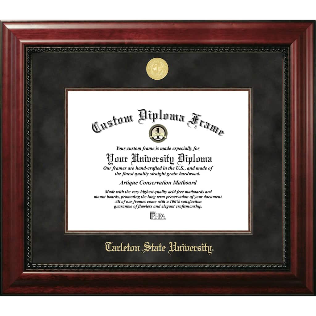 Tarleton State University 14w x 11h Executive Diploma Frame