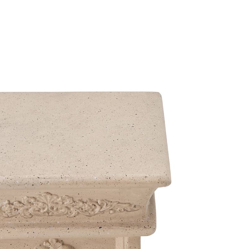 Christopher Knight Home - Terra Modern Pedestal Column Plant Stand for Indoor & Outdoor Use