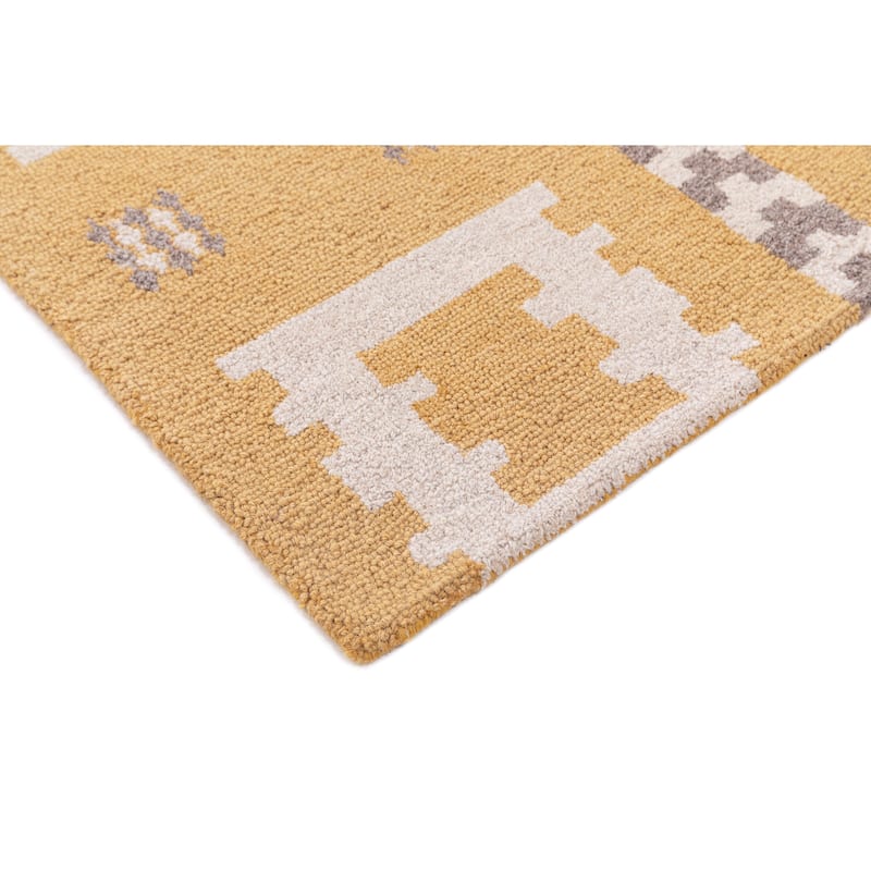 Terra by Obeetee Freya Freya Gold Rug