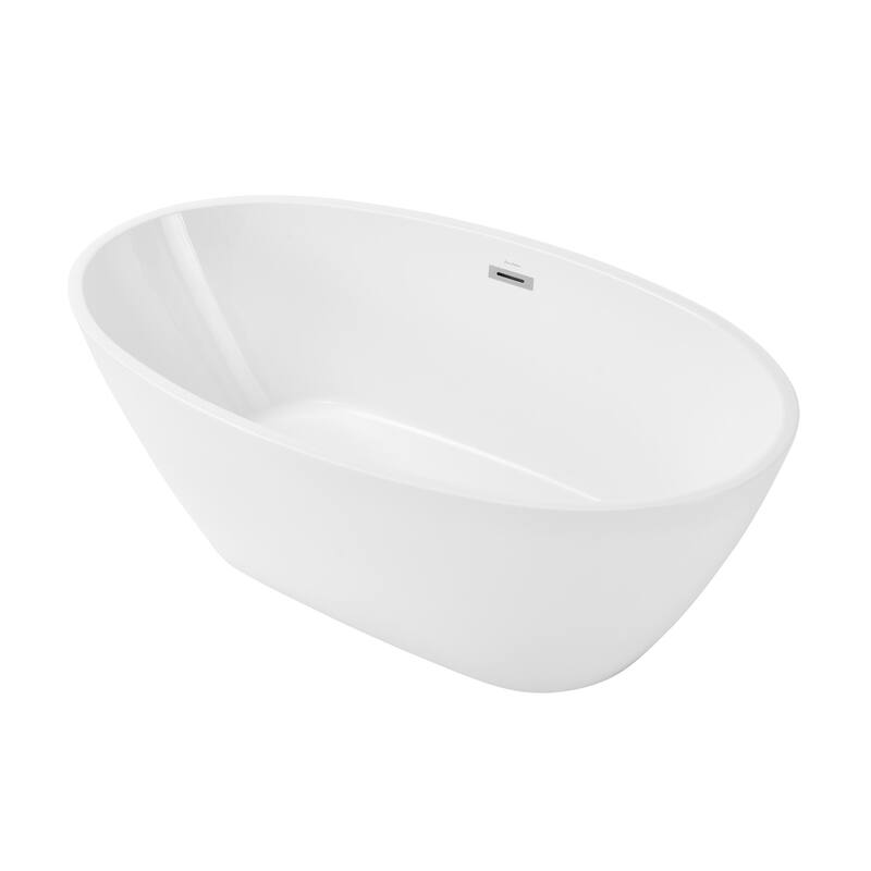 Swiss Madison SM-FB560 Manoir 60" Free Standing Acrylic Soaking Tub