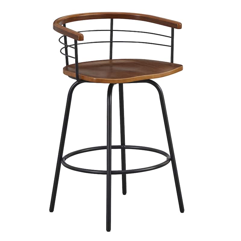 Simple Living Vasco Swivel Counter Stool (Set of 2)