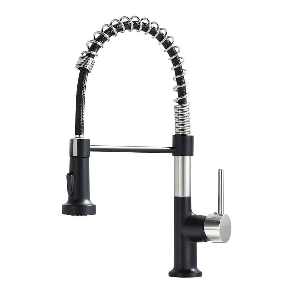 Single Handle Pull-down 360 Degrees Swivel Kitchen Faucet