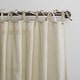preview thumbnail 18 of 21, No. 918 Bethany Slub Textured Linen Blend Sheer Tie Top Curtain Panel, Single Panel