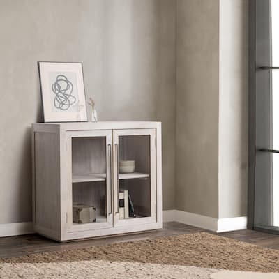 Classic Home Bradley Two-Door Oak Cabinet