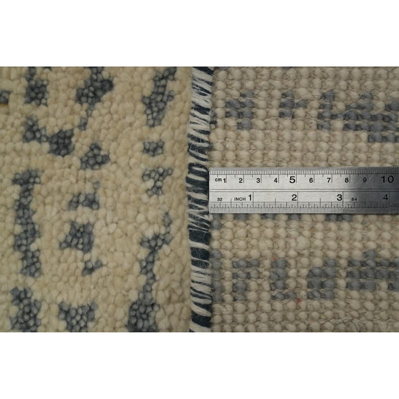 Handmade Wool Modern Gabbeh Indian Runner Rug 2x8 - 8' 1'' X 2' 4''