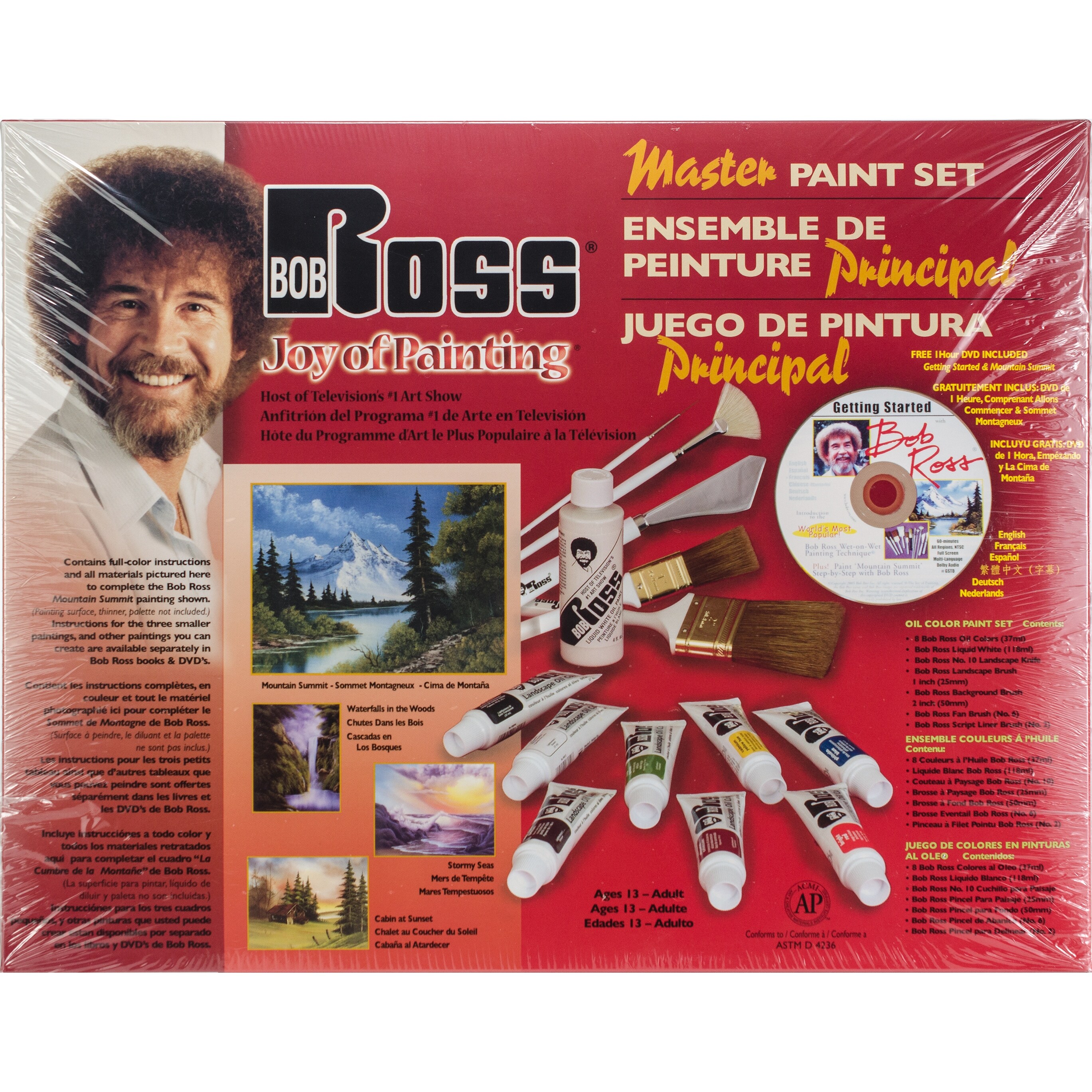 Shop Bob Ross Master Paint Set Overstock 15447875
