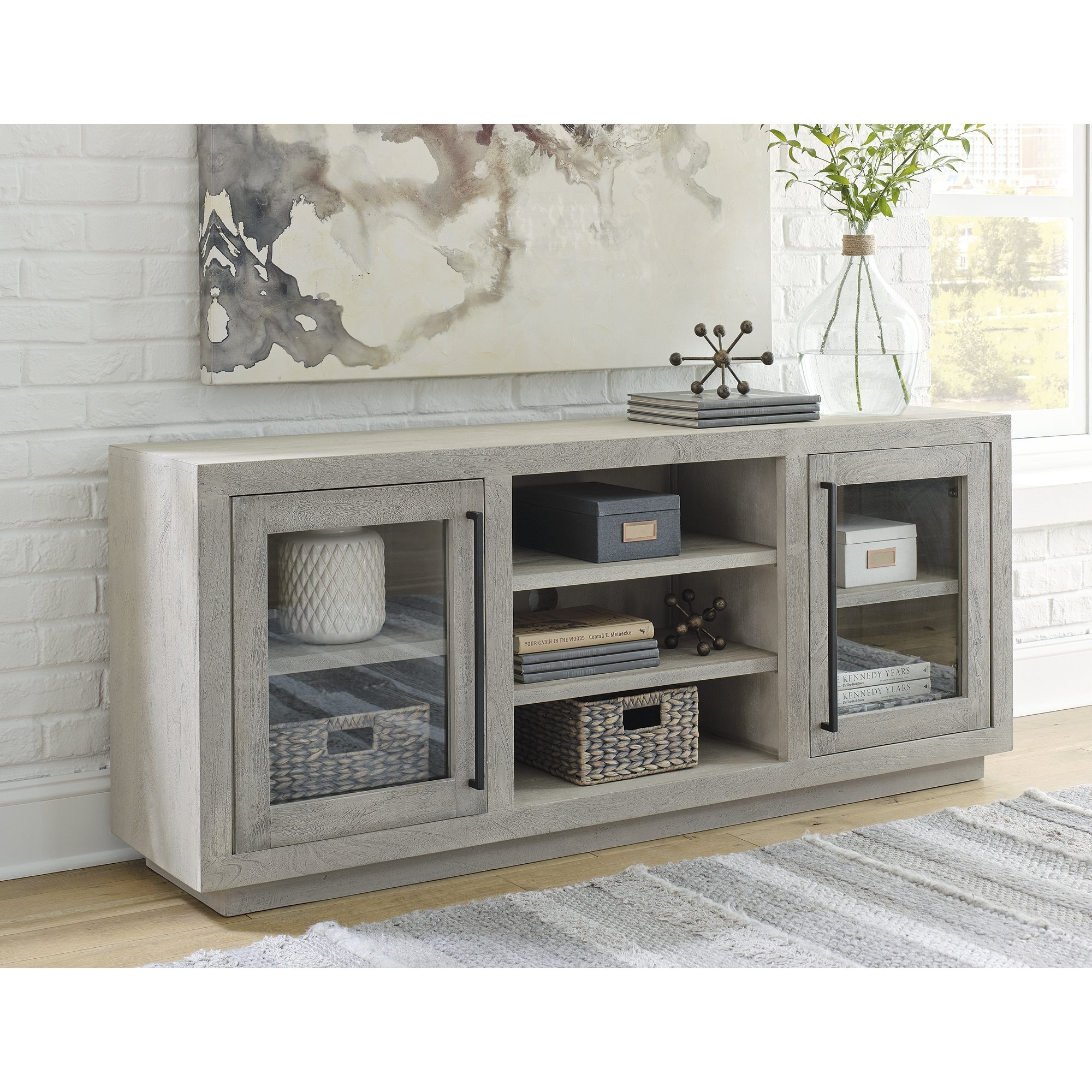 Lockthorne Accent Cabinet - 67"W x 16"D x 28"H