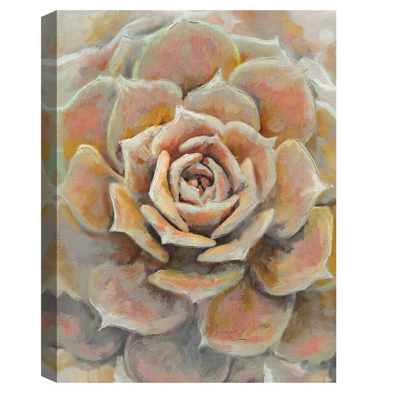 Desert Bloom Canvas Art Print