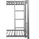 preview thumbnail 7 of 6, Twin over Twin Size Modern Style Metal Bunk Bed with Safe Stairs