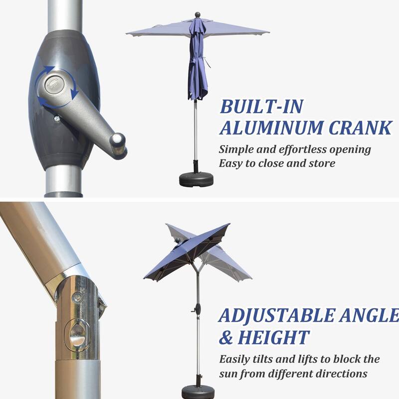 Aluminum Frame Patio Umbrella - Easy Tilt