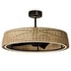 preview thumbnail 1 of 0, Maxim 61014 Tulum 35.75" 3 Blade Indoor / Outdoor LED Ceiling Fan Dark Bronze