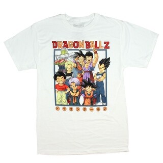 Shop Dragon Ball Z Shirt Character Group Pose Adult Graphic T Shirt Overstock 24253789