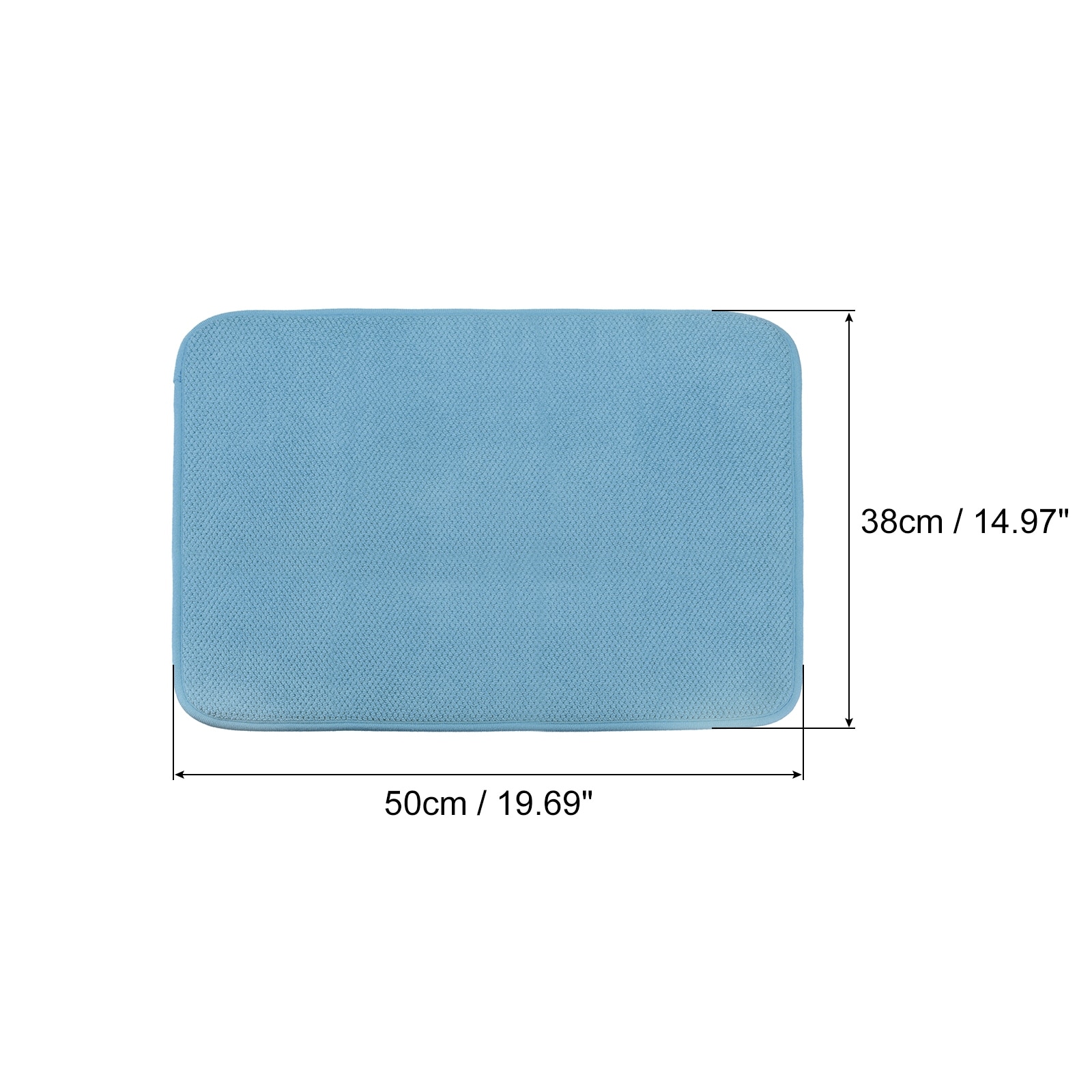 Dish Drying Mat 2pcs, Microfiber Dish Drying Pad Dish Drainer Mat - On Sale  - Bed Bath & Beyond - 37160696