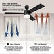 preview thumbnail 36 of 42, Westinghouse Alloy 52-Inch Indoor Ceiling Fan with LED Light Kit