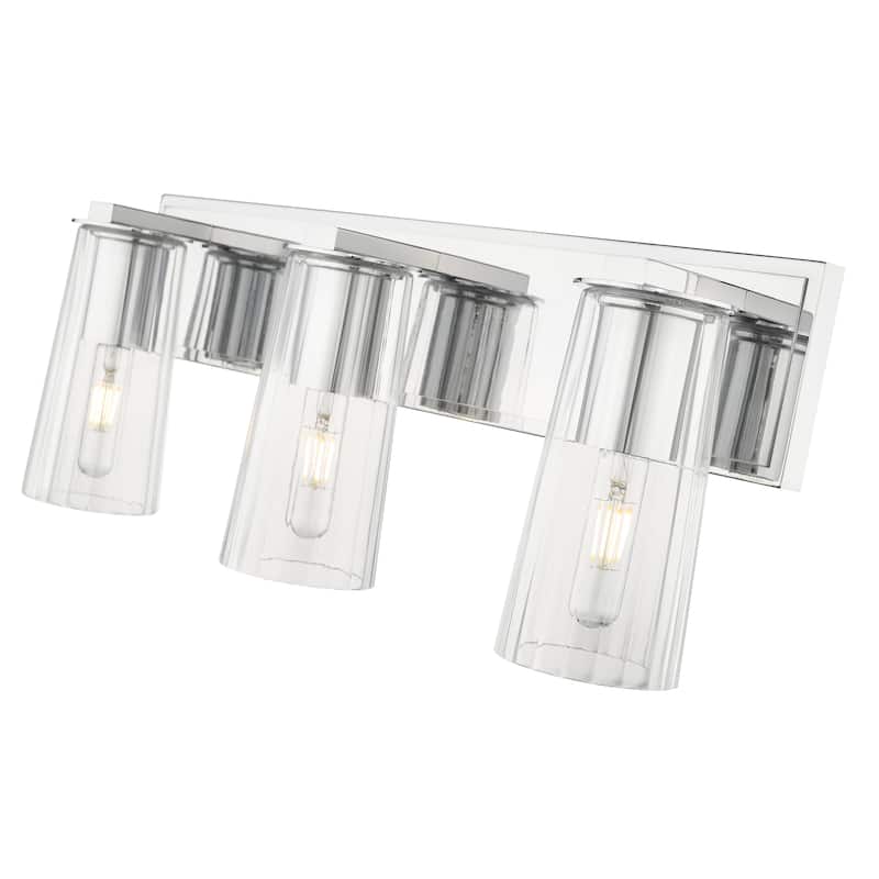 Titus 3 Light Vanity in Chrome