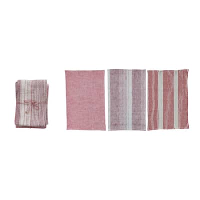 3-Piece Woven Patterned Tea Towels