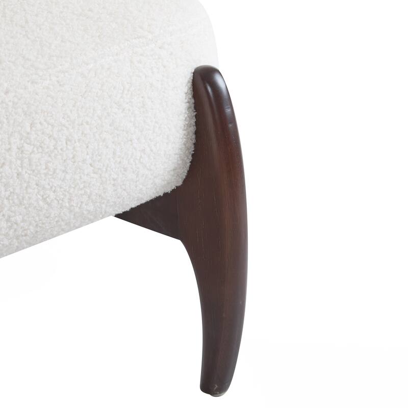 Modern Lounge Chair with Solid Wood Frame, Perfect for Living Room, Bedroom, or Office