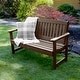 preview thumbnail 6 of 40, Lehigh 4-foot Eco-friendly Synthetic Wood Garden Bench
