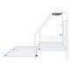 preview thumbnail 19 of 21, Twin Size Metal House Bed with Trundle