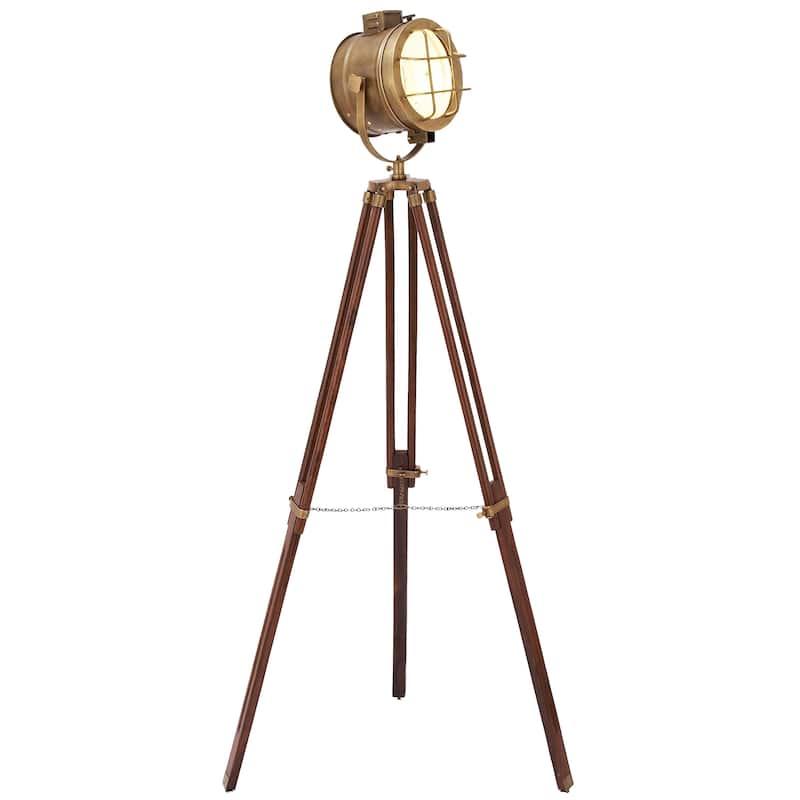 Cinema Studio Prop Light with Tripod Adjustable Floor Lamp - 71"x31" - Gold