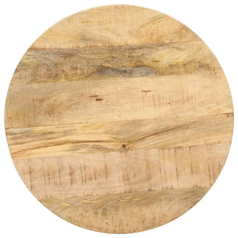 vidaXL Side Table 18.9"x18.9"x22" Solid Mango Wood - 18.9" x 18.9" x 22"