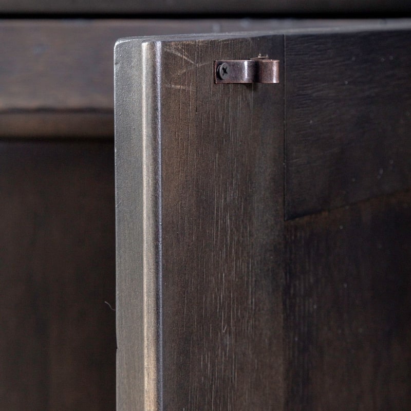Americana Farmhouse Black Hall Buffet