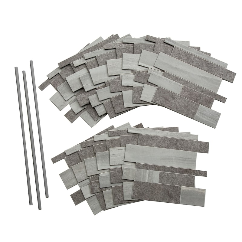 Aspect Collage Peel and Stick Wall Tile