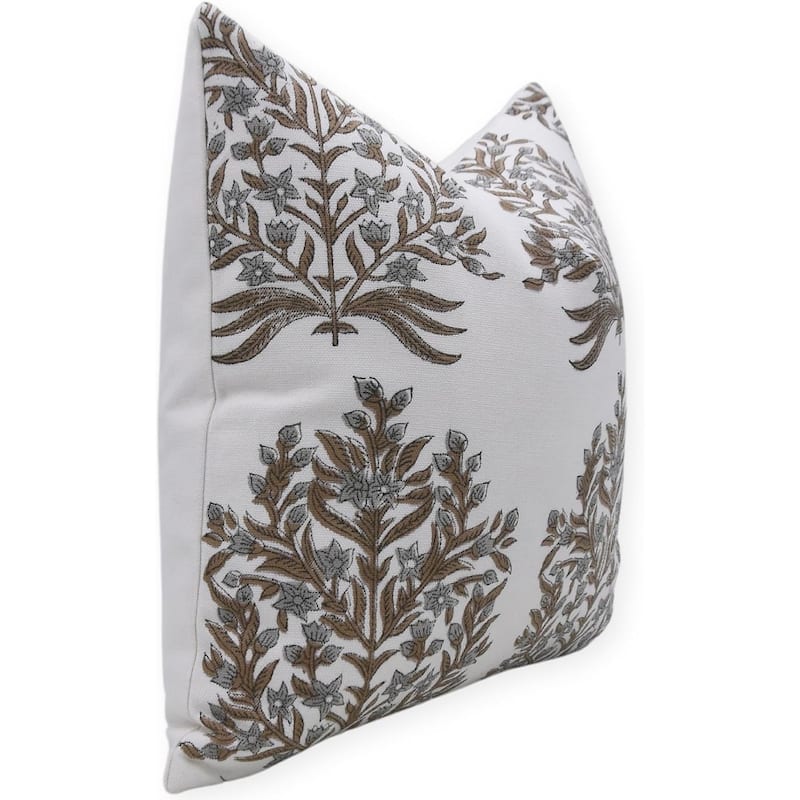 Fabdivine Cotton Bohemian Block print pillow Cover