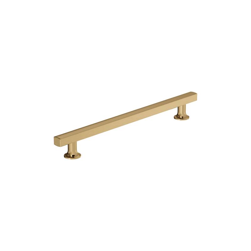 Amerock Everett Kitchen Cabinet Pull Handle - 8-13/16 in (224 mm) Center-to-Center - Champagne Bronze