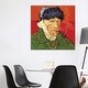 preview thumbnail 5 of 4, iCanvas "Self Portrait with Bandaged Ear, 1889" by Vincent van Gogh Canvas Print