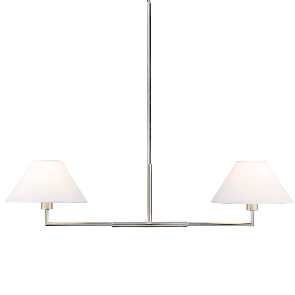 Z-Lite 744-42L Leila 2 Light 42" Wide Linear Chandelier