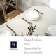 preview thumbnail 5 of 17, DriftAway Pom Pom Tassel Rectangle Linen Textured Decorative Table Cloth
