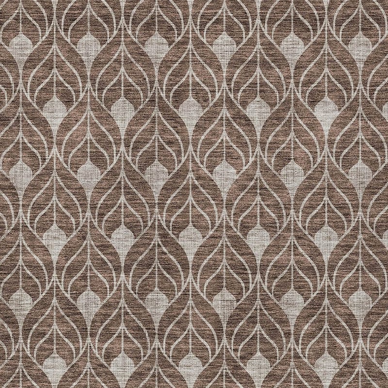 HomeRoots Geometric Transitional Rectangle Outdoor Rug