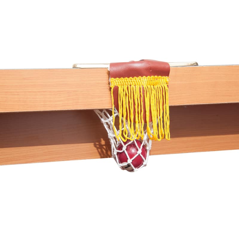 HomCom 55 in Realistic Fleece Compact Lightweight Foldable Pool Billiards Table