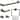 Topcraft Wall Mounted Stainless Steel Bathroom Accessory Set of 5