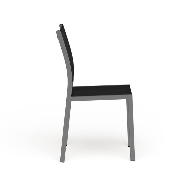 Shore Aluminum Outdoor Side Chair Set of 2