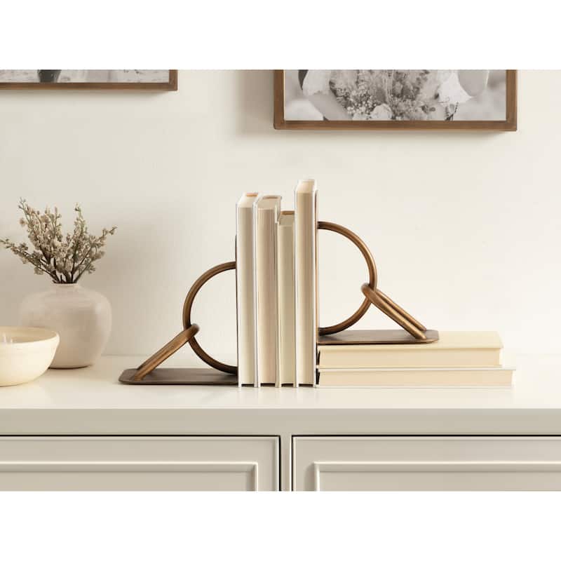 Kate and Laurel Chenery Metal Bookends
