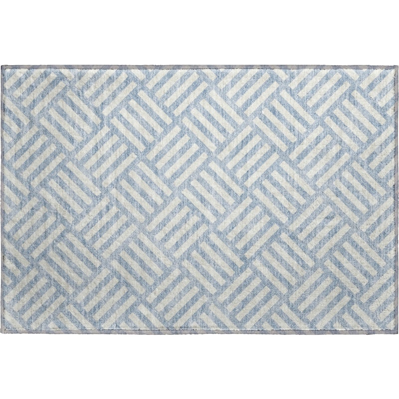 Premium Washable Super Soft Contemporary Mosaic Mayfield Rug