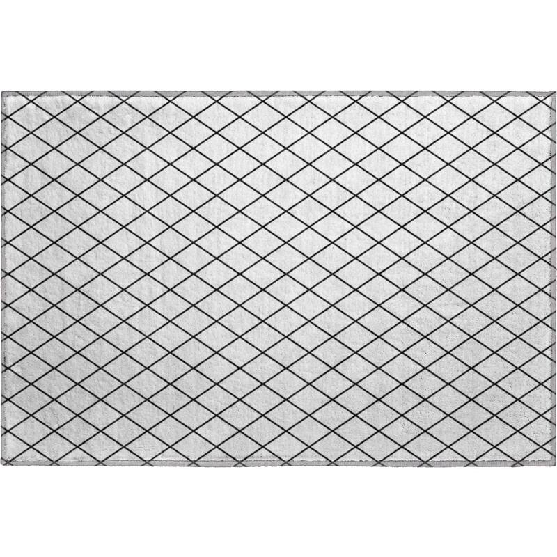 Premium Washable Super Soft Diamond Trellis Mayfield Rug