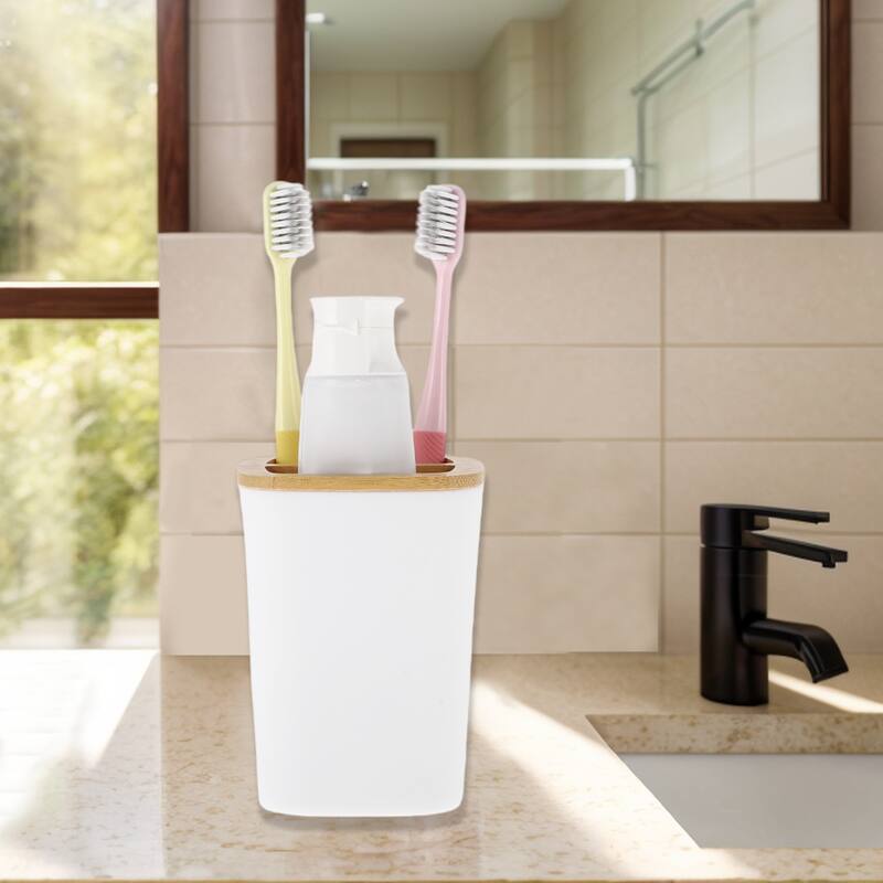 1 Pcs Women Reusable Toothbrush Holder for Bathroom