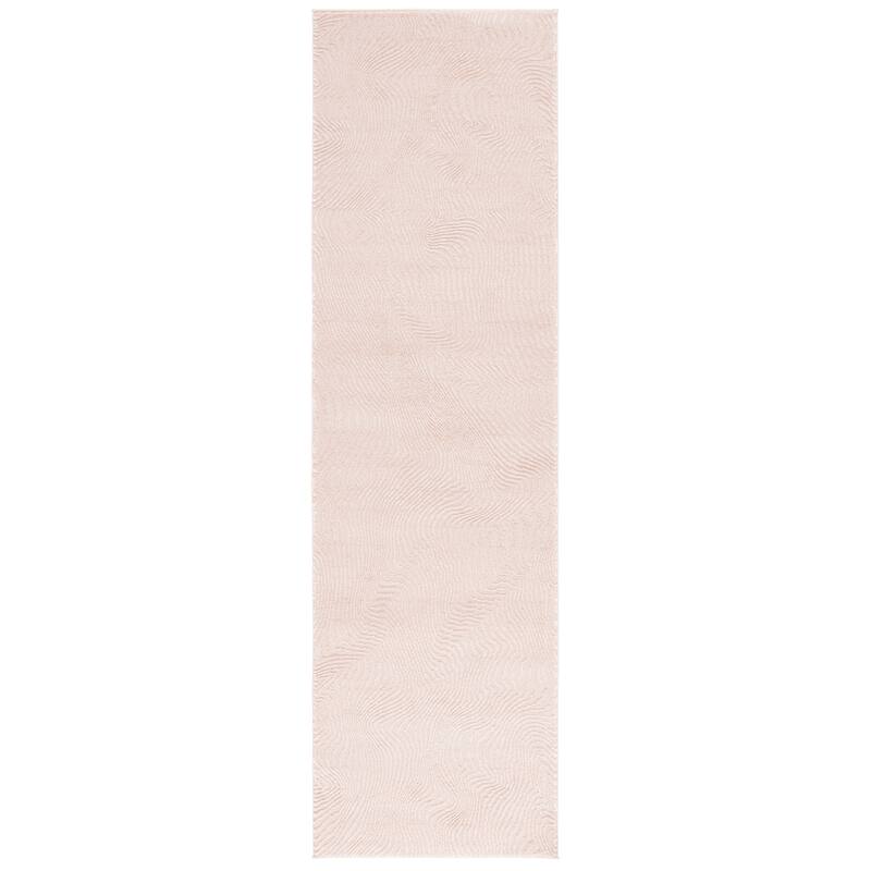 SAFAVIEH Revive Almyra Transitional Rug - 2'3" x 8' Runner - Pink/Ivory