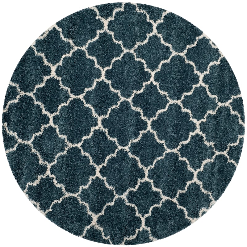 SAFAVIEH Hudson Shag Jeryl Glam Trellis 2-inch Area Rug