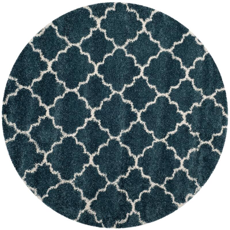SAFAVIEH Hudson Shag Vitchka Glam Trellis 2-inch Area Rug