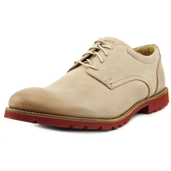 Rockport Colben Men Round Toe Leather Tan Oxford
