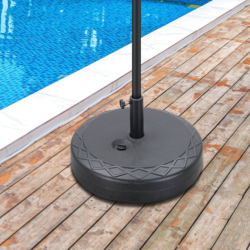 Autlaycil Patio Umbrella Base Water Filled Stand Umbrella Holder