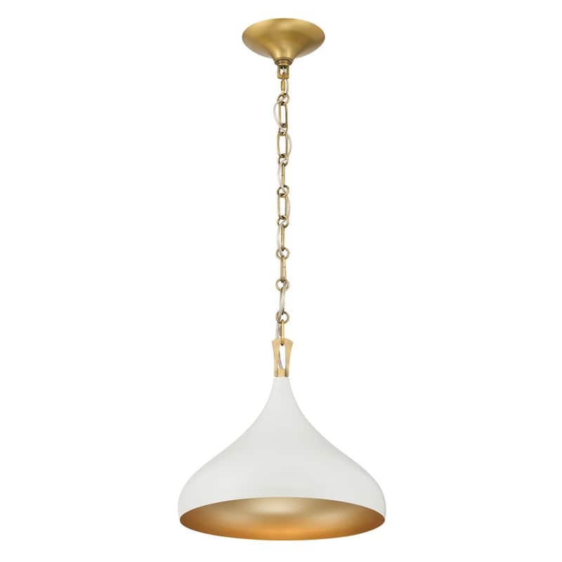 Minka Lavery 3931 Cedar Lane 13" Wide Pendant with a Steel Shade