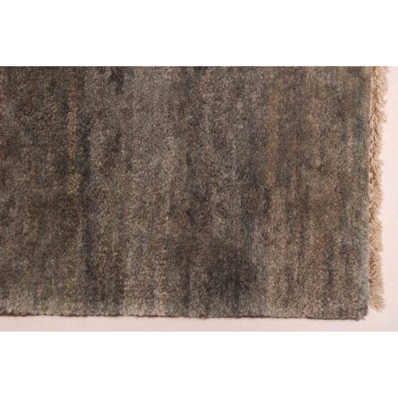 ECARPETGALLERY Hand-knotted Pak Finest Gabbeh Grey Wool Rug - 3'11 x 6'0