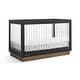 preview thumbnail 3 of 9, James Acrylic 4-in-1 Convertible Crib - Greenguard Gold Certified
